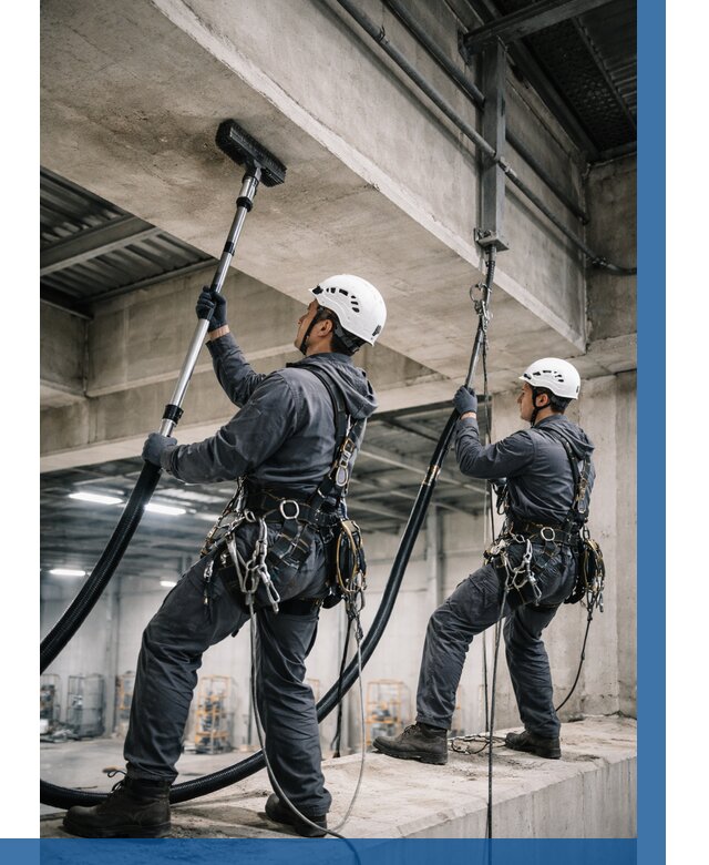 Обеспыливание потолочных конструкций в Дальнегорске от 258 р. |ВЫСОТНИК-Дль