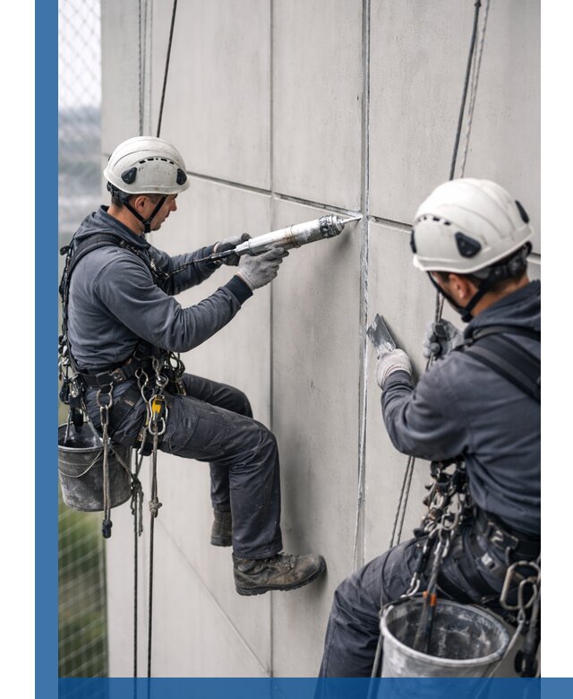 Первичная герметизация швов фасадов и кровель в Дальнегорске