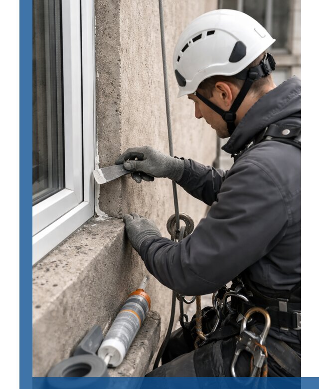 Герметизация монтажных швов окон в Дальнегорске с гарантией качества