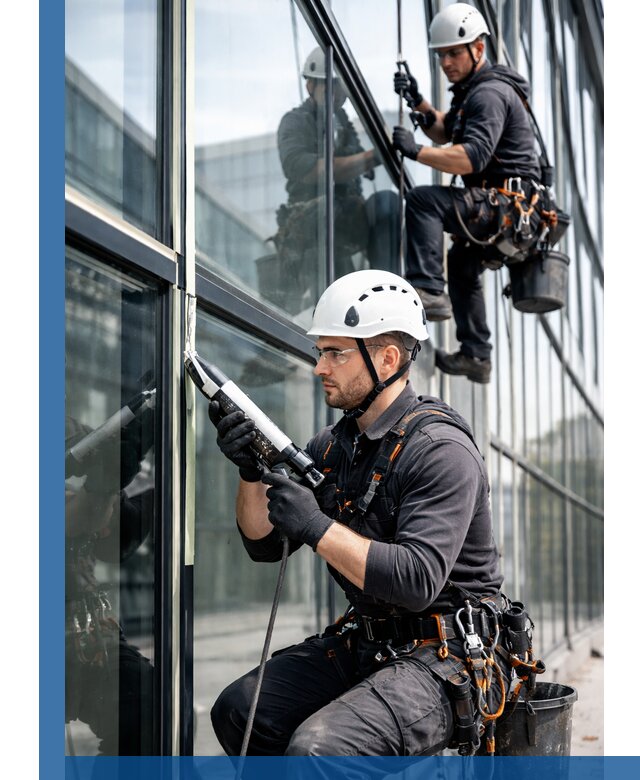 Герметизация витражных швов в Дальнегорске для зданий и фасадов