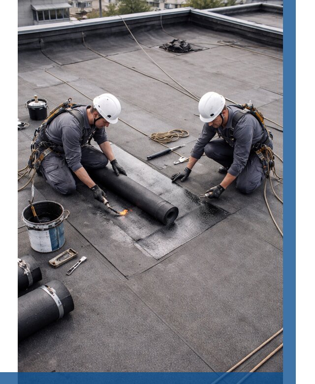 Ремонт мягкой кровли под ключ в Дальнегорске от 721 р. | ВЫСОТНИК-Дль