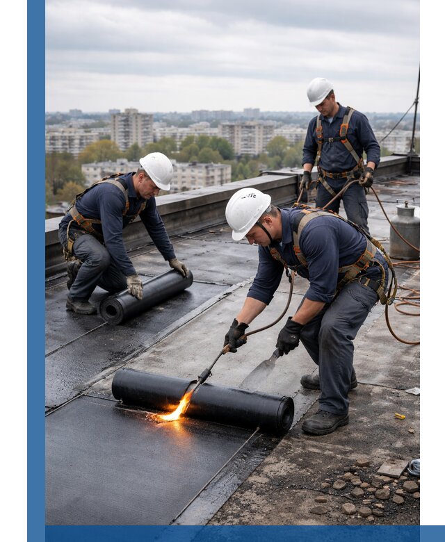 Ремонт наплавляемой кровли в Дальнегорске качественно и надежно