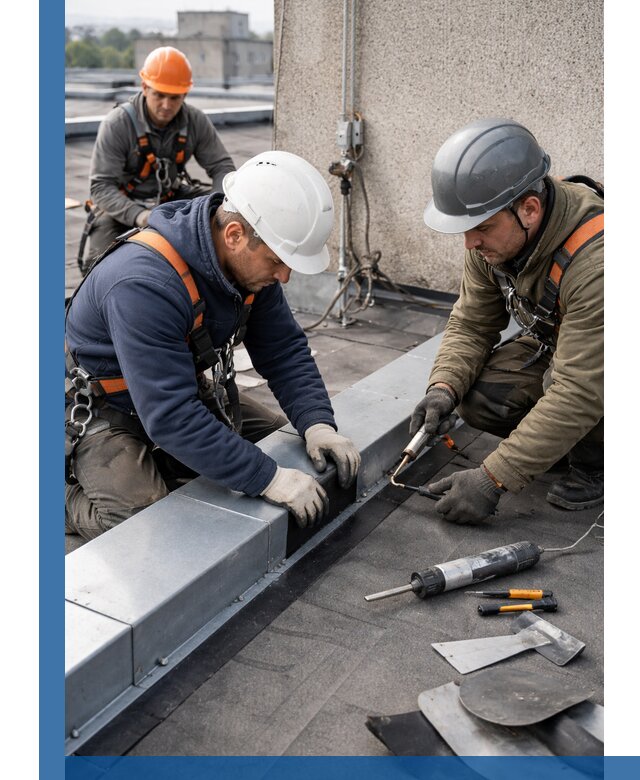 Ремонт кровельных примыканий в Дальнегорске профессионально