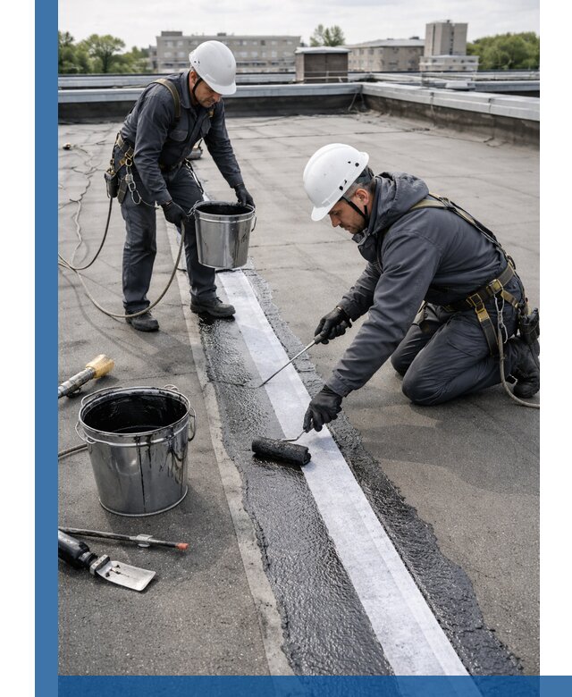 Гидроизоляция кровли мастикой в Дальнегорске надежная защита