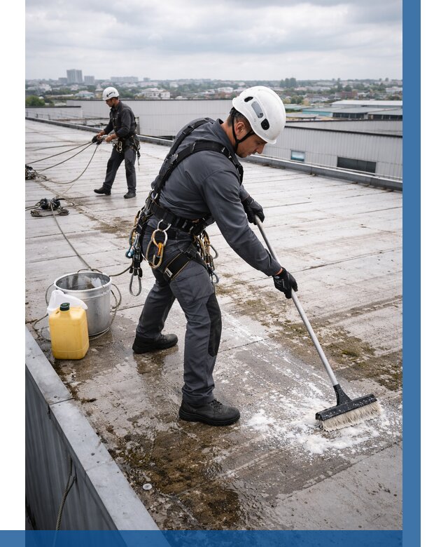 Очистка крыши по графику в Дальнегорске от 7728 р. | ВЫСОТНИК-Дль