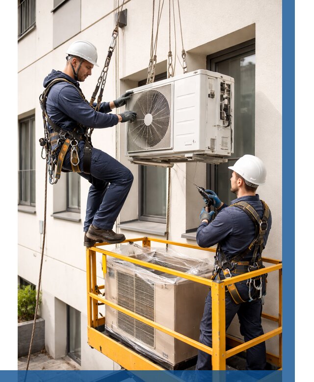 Демонтаж внешнего блока кондиционера в Дальнегорске от 3606 р. | ВЫСОТНИК-Дль