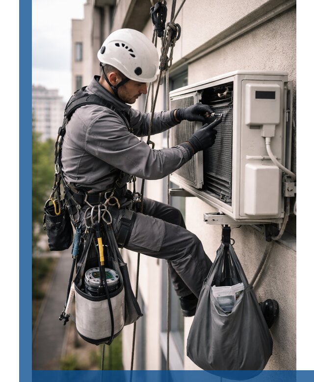 Обслуживание внешнего блока кондиционера в Дальнегорске профессионально