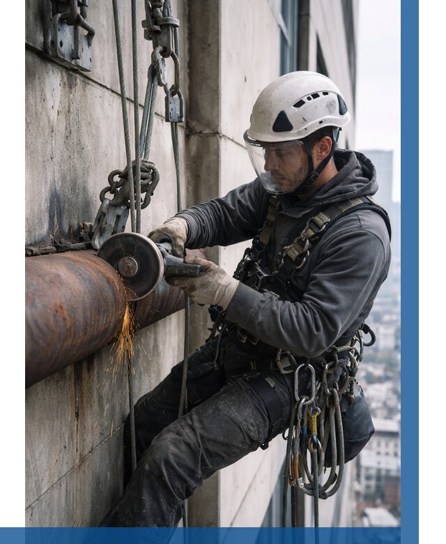 Резка металла на высоте в Дальнегорске по цене от 4637 р. | ВЫСОТНИК-Дль