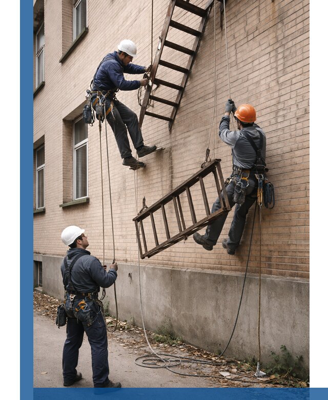 Демонтаж пожарной лестницы в Дальнегорске быстро и безопасно