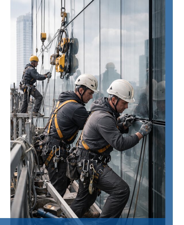 Структурное остекление фасадов в Дальнегорске от 9789 р. | ВЫСОТНИК-Дль