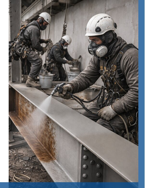 Антикоррозионная покраска металла в Дальнегорске от 721 р. | ВЫСОТНИК-Дль