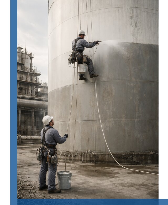 Покраска стальных резервуаров и емкостей в Дальнегорске профессионально