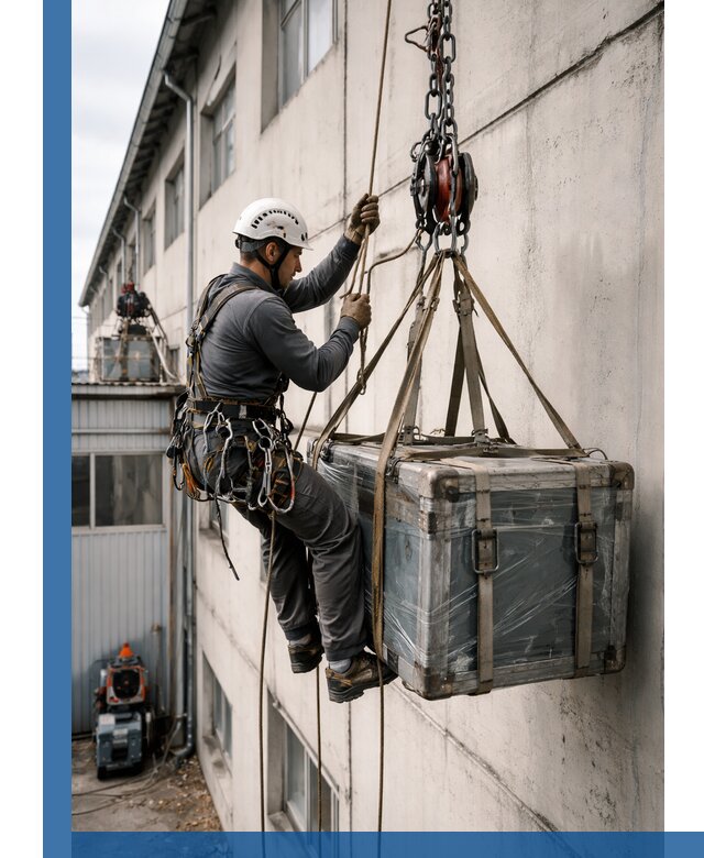 Подъем грузов на высоту в Дальнегорске для промышленных объектов