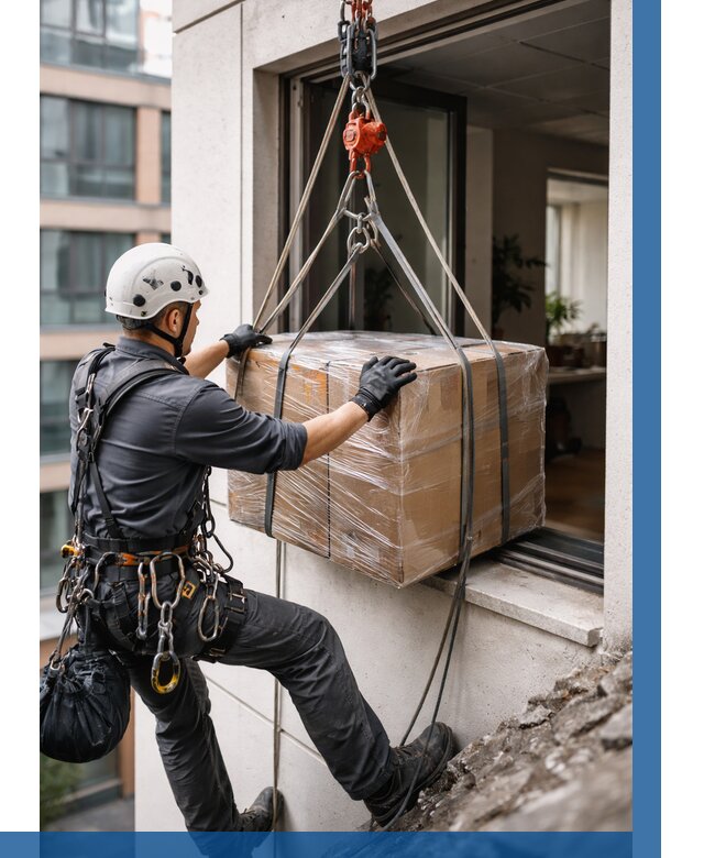 Подъем груза через окно в Дальнегорске от 4637 р. | ВЫСОТНИК-Дль