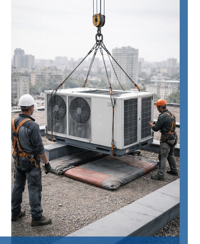 Подъем груза на крышу в Дальнегорске от 5152 р. | ВЫСОТНИК-Дль заказать