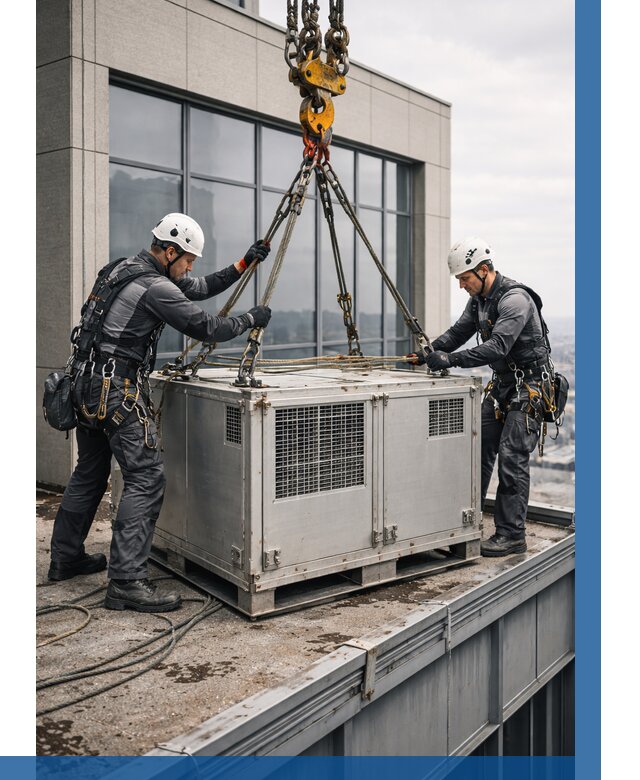 Такелажные работы на высоте в Дальнегорске от 8243 р. | ВЫСОТНИК-Дль