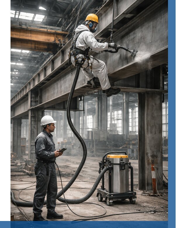 Обеспыливание конструкций в цехе в Дальнегорске от 4328 р. | ВЫСОТНИК-Дль