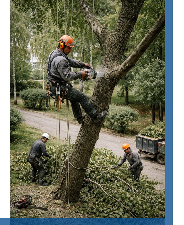 Кронирование деревьев в Дальнегорске от 6698 р. | ВЫСОТНИК-Дль