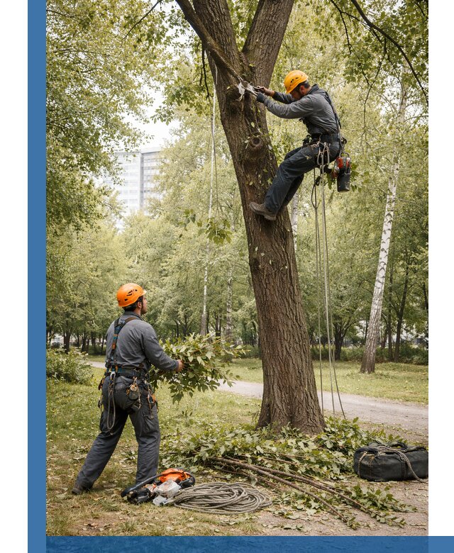 Санитарная обрезка деревьев в Дальнегорске, профессионально и безопасно