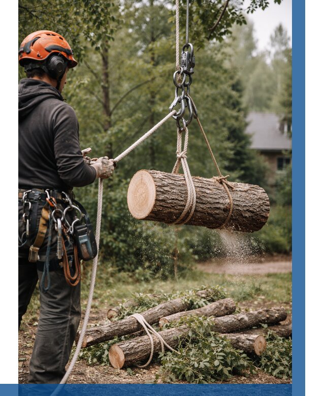 Валка деревьев частями в Дальнегорске от 7728 р. | ВЫСОТНИК-Дль