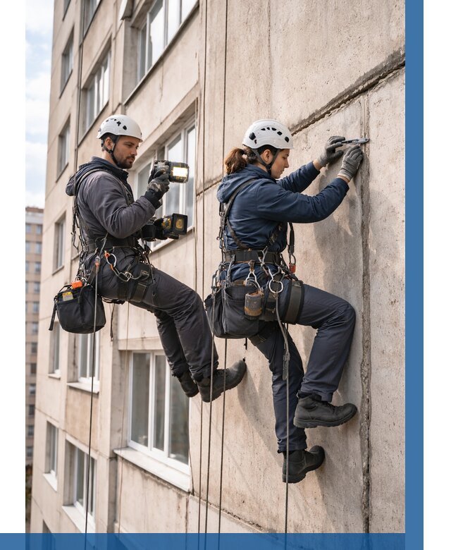 Обследование межпанельных швов в Дальнегорске от 1855 р. | ВЫСОТНИК-Дль